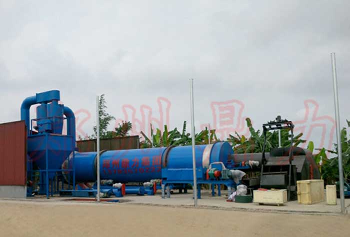 啤酒糟烘干机生产线